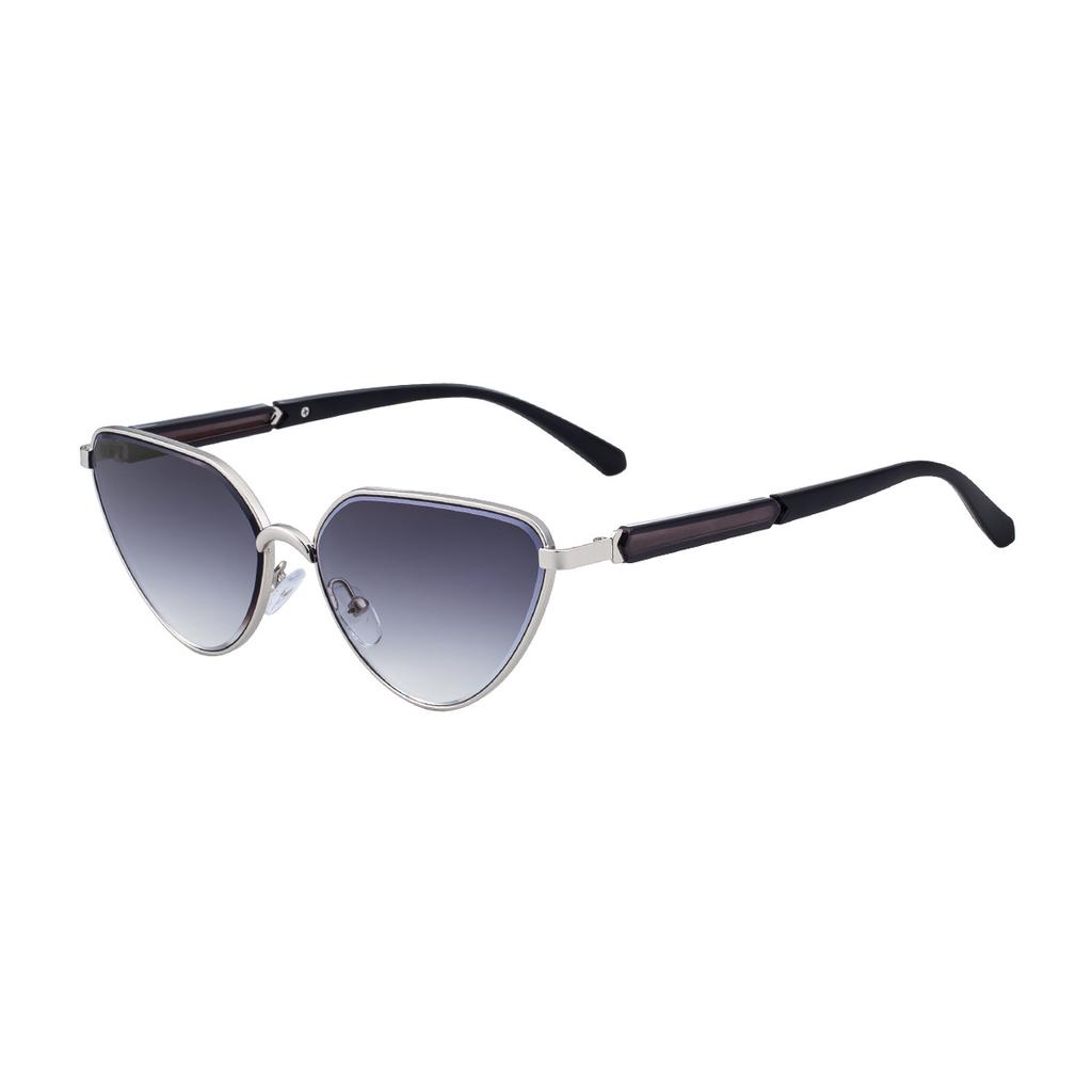 JYL TS Women's Cat-Eye - Metal-Frame Outdoor Sun-Protective Trendy SL-98357