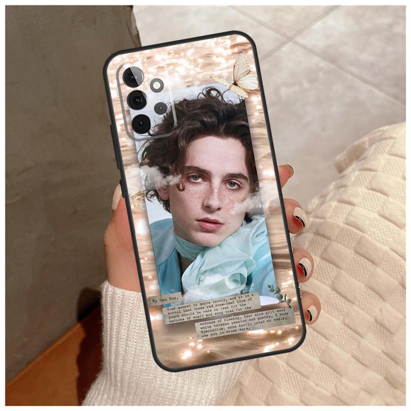 Timothee Chalamet For Samsung Galaxy A13 A33 A53 A34 A54 A14 A15 A16 A26 A36 A56 A12 A32 A52 A06 A35 A55 Case
