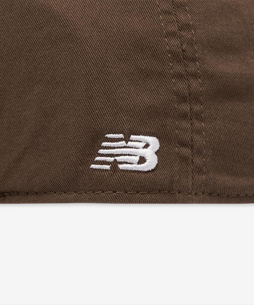 Nyuballanseu Nbgdgs1102 / Kappe mit Buchstaben-Logo (Braun)