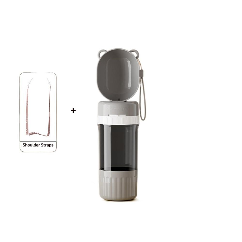 With Food Container Dog Outdoor Water Cup 2-in-1 Pet Feeder  for Pet Walking,Hiking,Travel
