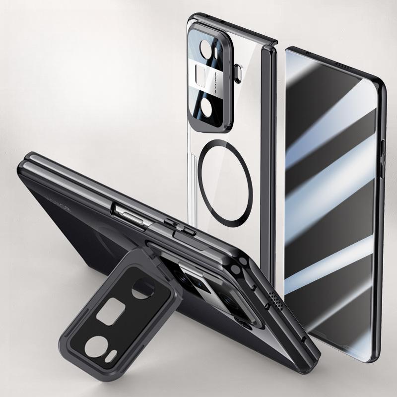 Suitable for HONOR Magic Vs3 Phone Case, Film, Foldable Screen, Magnetic Stand, All-inclusive Anti-drop, Business Men