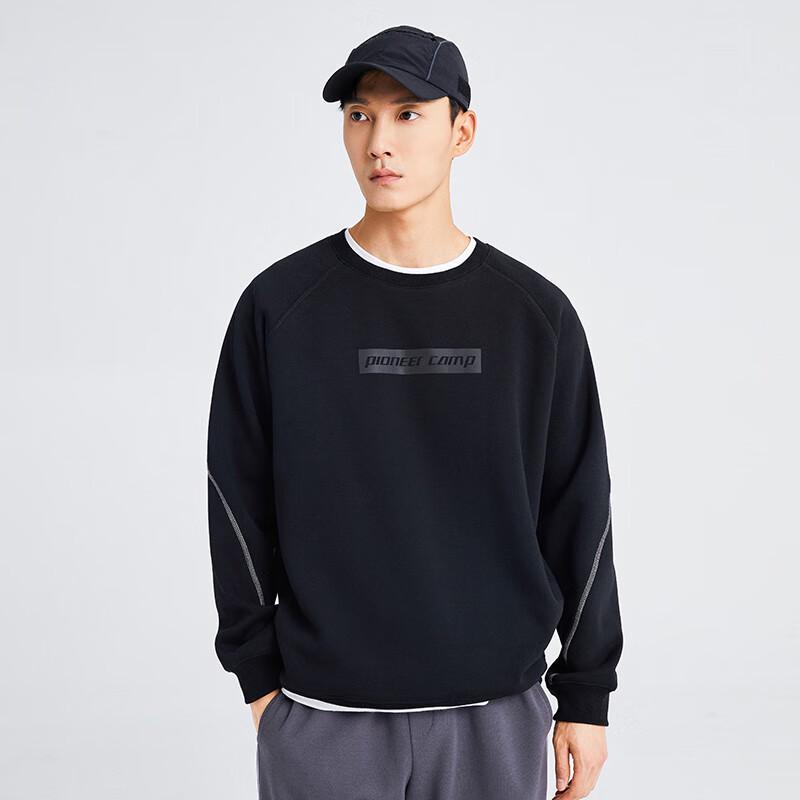 Tuoluzhe Men s Drop-Shoulder Loose Round Neck Sweatshirt XYS303037 XL