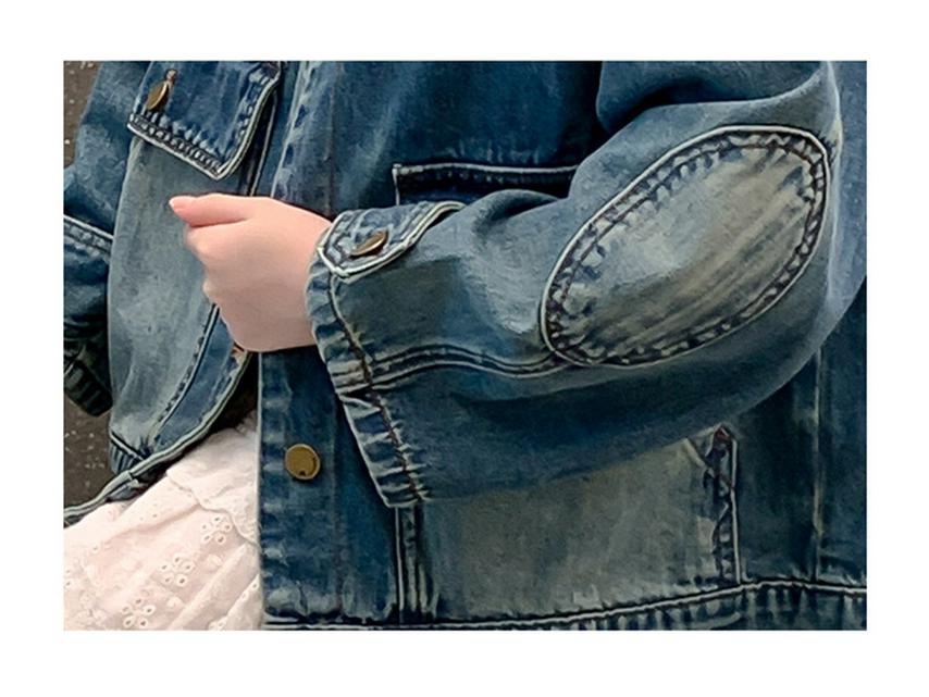2025 Stylish Girls' Denim Jacket: Spring & Fall Fashion
