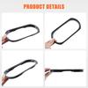 ABS Carbon Fiber Black Gear Shift Panel Cover For Acura RDX 2013-2017
