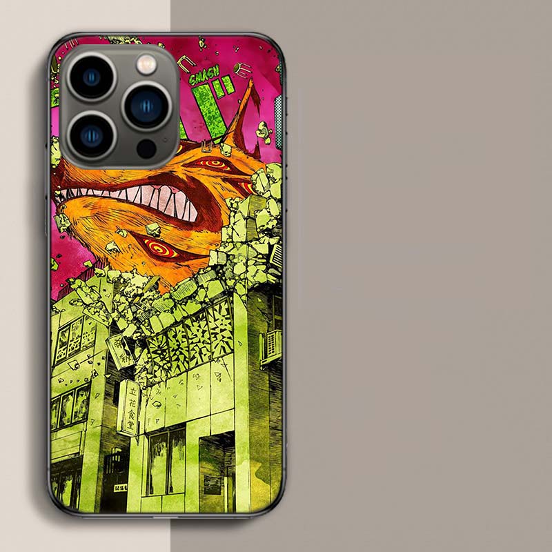 Anime Chainsaw Man Phone Case For Iphone 17 Air 15 Pro 14 Plus 16 Pro Max 12 13 Mini 11 16E X XS Cover Cute Fundas