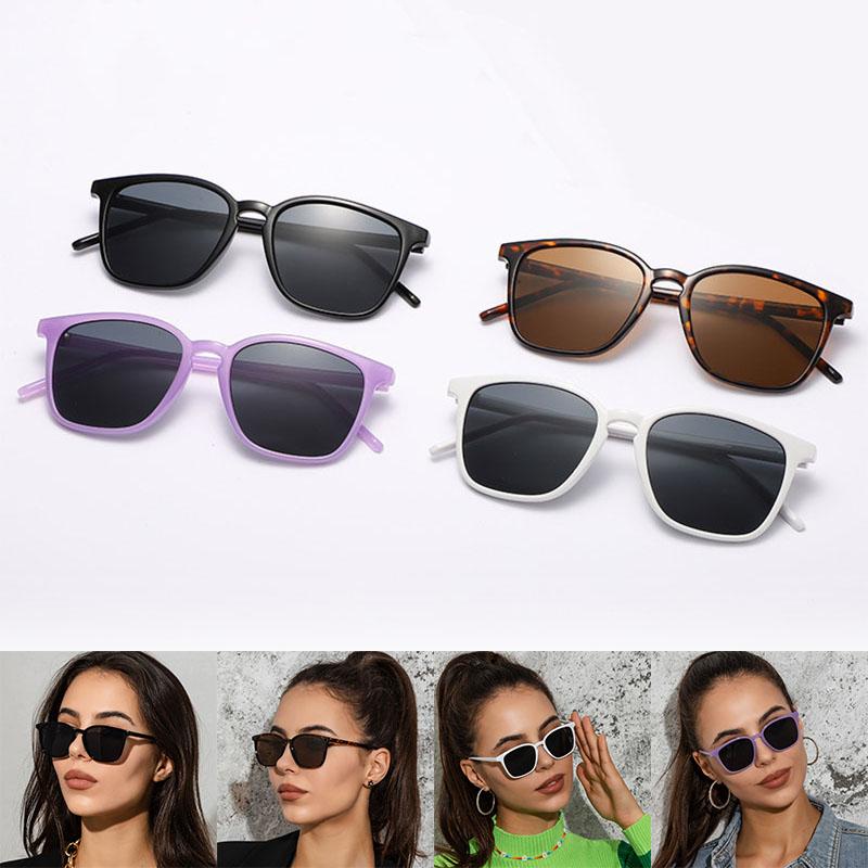 Charm Square Retro Sunglasses Trend Women Popular Eyewear Simple Men UV400 Glasses High Quality Hot Sale Eyeglasses