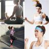 Faixa de cabeça esportiva portátil para atividades ao ar livre, faixas de cabelo para homens e mulheres, faixa elástica para ciclismo, ioga, corrida, exercícios, faixa de suor
