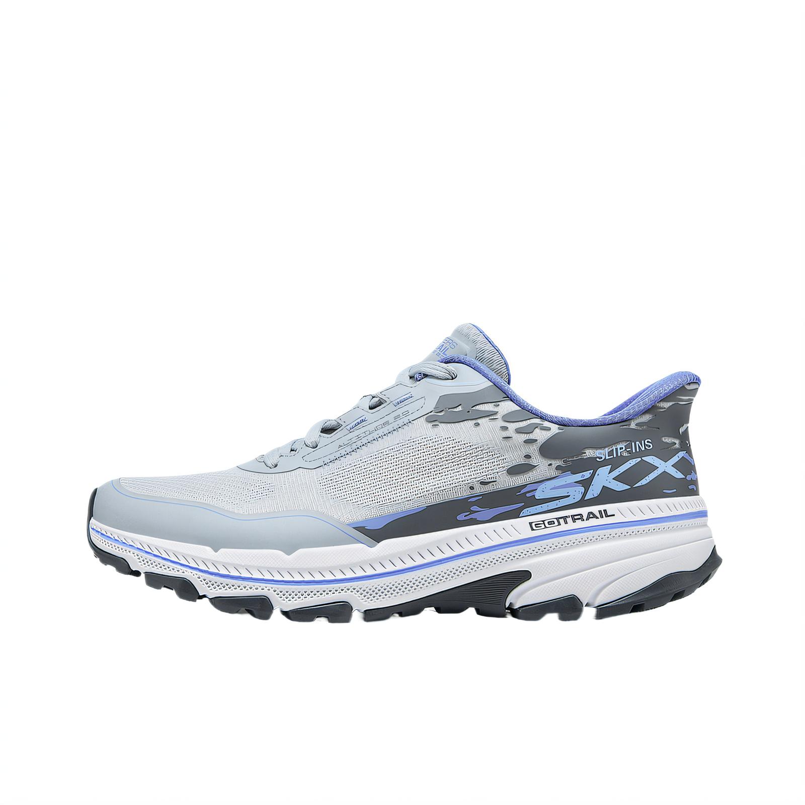 Skechers Go Series Comfortable Low-Top Running Shoes Women sneakers Gray 129532-GYLV 35