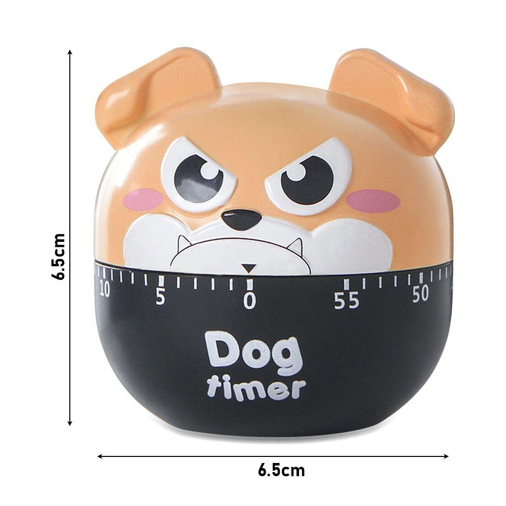 Timer da Cucina in Acciaio Inossidabile con Sveglia Meccanico Visivo Conto alla Rovescia Stabile Timer per Cottura Cucina