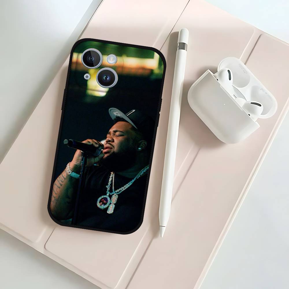 Rod Wave Rapper Phone Case For IPhone 17 16 15 14 13 12 11 X XR XS Plus Pro Max Mini Soft Black Cover