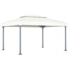 VidaXL Gazebo Garden Marquee Patio Gazebo Terrace Pavilion Outdoor Reception Tent 400x300 Cm Cream 48062