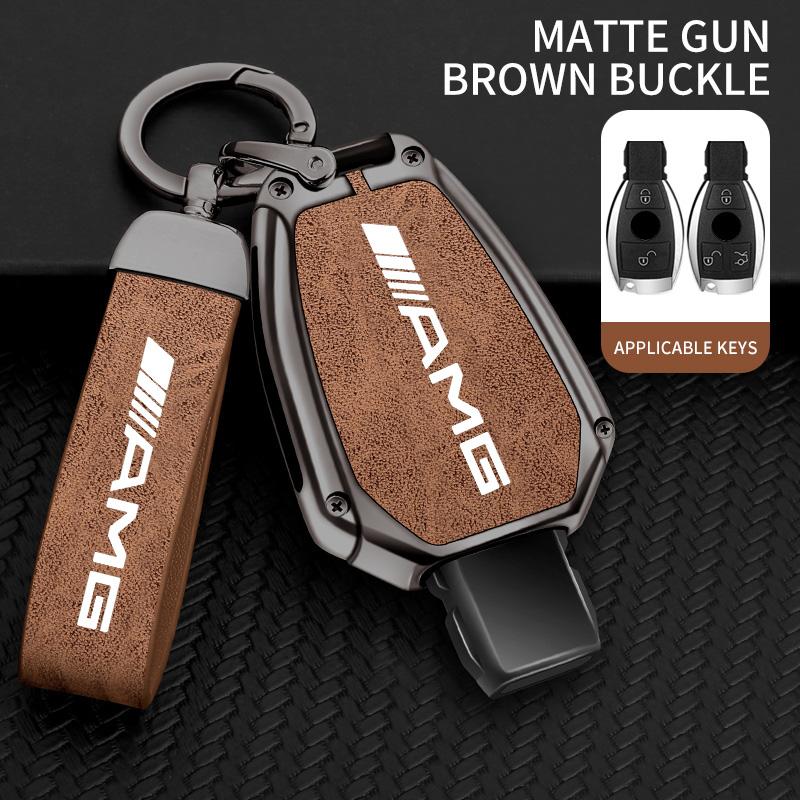 Nový 2025 Kryt Obal Chránič Skořepina Klíčenky z Slitiny Pro Mercedes Benz Třídy A B C E GLS GLA GLK GLC CLS CLA AMG W204 W205 W212 W46