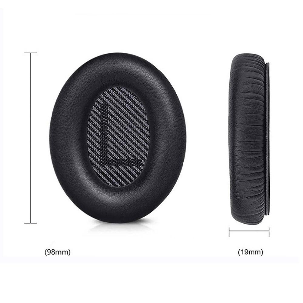 Headphones Ear Cushions Memory Sponge Earpads Cover Earmuffs Repair Parts for BOSE QuietComfort 35, QC35