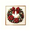 Christmas Santa Claus Pearl Art DIY Kit Framed Bead Embroidery Educational Craft Perfect Birthday Holiday Gift for Kids