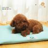 Summer New Square Pet Sleeping Mat Kennel and Cat Nest  Universal Solid Color Dog Mat for All Seasons  Scratch-resistant