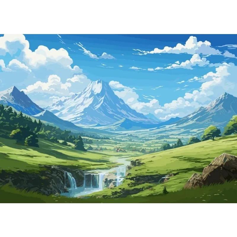 Aestheticism Anime Scenes Posters Sakura Tram Train Ocean View Prints Canvas Printing Wall Landscape Art Picture for Home Decor