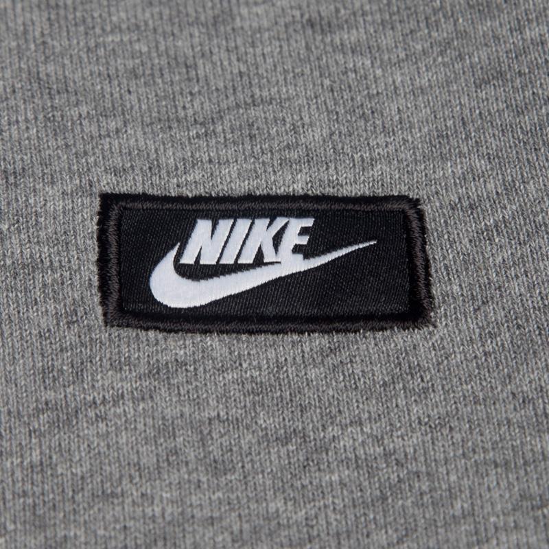 Nike Logo Print Drawstring Loose Fit Casual Pants Men Bottoms Grey 805169-091