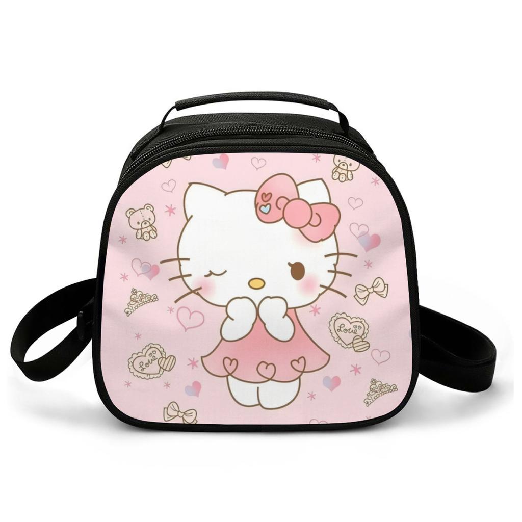 Picnic Bag, Primary And Secondary School Students Lunch Bag, Cartoon Waterproof Handbag, Large-Capacity Thermal Insulation Bag