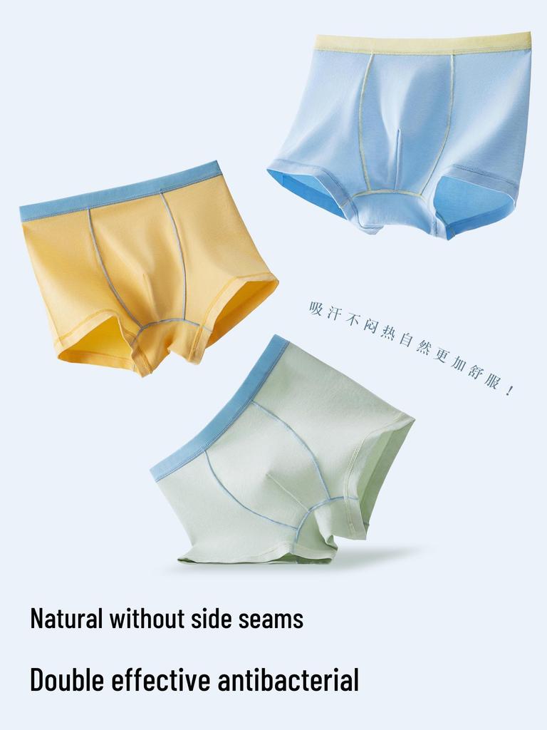 Jungen Klasse A Bambusfaser Antibakterielle Boxershorts - Kein Verrutschen Unterwäsche für Grundschüler