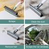 3 In 1 Window Cleaning Brush Glass Wiper for Bathroom Mirror Window With Spray