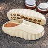 New  Men Slippers Outdoor N Slip Beach Sandals Breathable Home Half Slippers Lightweight Women Couple House Casual Shoes