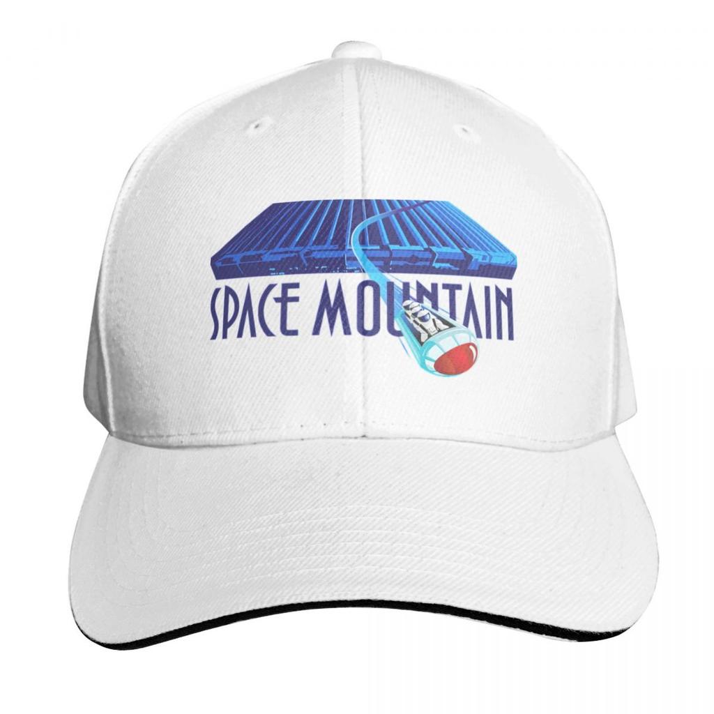 Space Mountain Baseball Cap Summer Beach Travel Streetwear Hip Hop Trendy Vintage Retro Embroidered