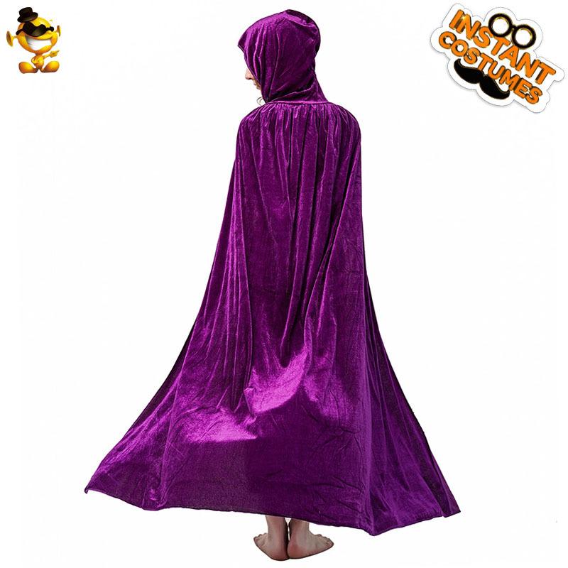 Halloween adult girl golden velvet cape cape party costume, princess cosplay stage costume