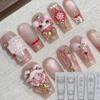 3D Chinese Style Lion Dance & Retro Egypt Silicone Nail Molds - DIY Nail Art Decoration Templates for Manicure Design Tools