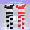 Halloween Prisoner Costume For Adults With Polyester Striped Jail Uniform For Cosplay And Stage Performances