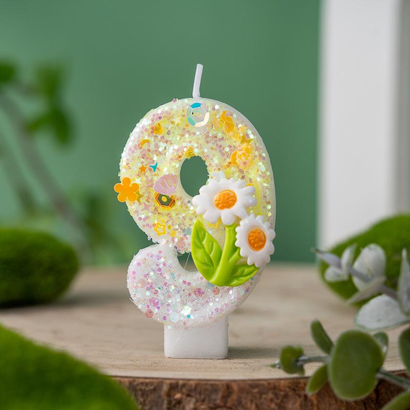 Sunflower Sequin Decoration for First Birthday - Creative New Style Hot Sale