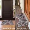 Entry Door Floor Mat Wire Ring Shoe Area Foot Pad Simple Air-dirty and Anti-slip Pad Household Outdoor Door Mat Can Be Cut