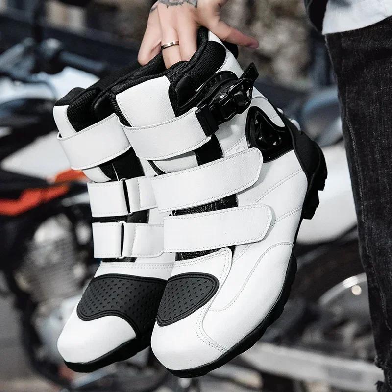 Motorrad Racing Karriere Fahrrad Speed Stiefel Bota Motocross Reiten Tribe Motorrad Stiefel Männer Botas Moto Motorboats Schuhe