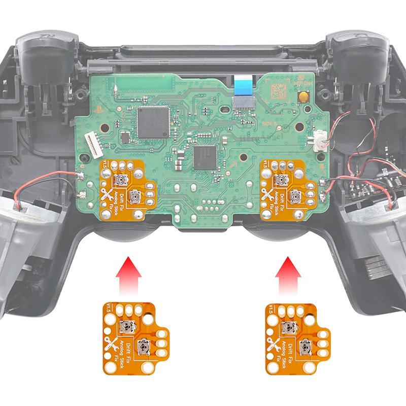 10 Pcs Analog Stick Drift Fix Mod Reset Drift Thumbstick Resistance Calibration Plate For Ps5 Ps4/Xboxone Game Controller