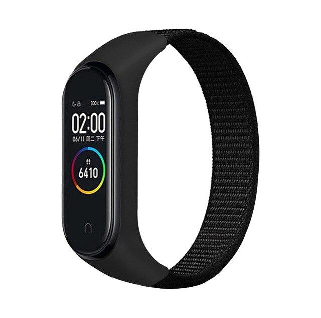

Сменный браслет для Xiaomi Mi Band 5 4 3 нейлоновый ремешок на запястье спортивный браслет для Mi Band 4 5 Miband 4 3 5 Band4 ремешок для умных часов For MiBand 4 3