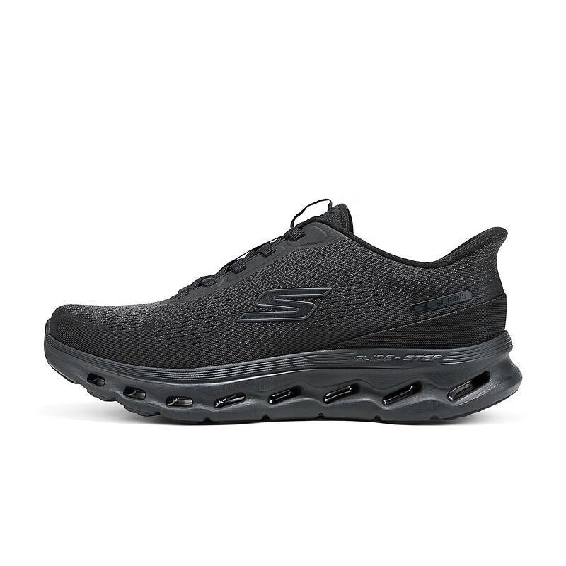 Skechers Glide Step 2.0 Men Comfort Low Top Casual Shoes Black 217017-BBK 39.5