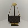[Použitý] Mini Pochette Dvojitý Řetízek Classic Monogram Potahované Plátno Kůže Ruční Ramenní Crossbody Taška Mini - Velmi Dobrý #ICTXMV