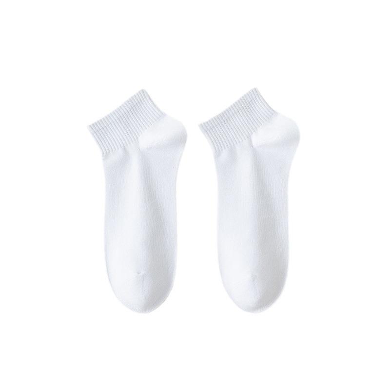 Men's Summer Thin Cotton Sports Socks: Sweat-Absorbing, Anti-Odor, Breathable, Antibacterial, Boneless