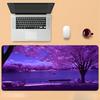 Large Office Mouse Pad Precision Cloth Glide Non Slip Rubber Base for Work Study Computer Desk Setup Durable Pad for Keyboard an
