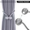 2pcs/pair Magnetic Curtain Tiebacks Earphone Design Curtain Holdbacks Living Room Bathroom Shower Curtain Accessories