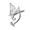 Mode Punk Schmetterling Elf Ohrklemme Luxuriös Ohne Ohrloch Ohrknochenklemme Metallflügel Ohr Manschette Piercing Ohrringe Für Frauen Schmuck