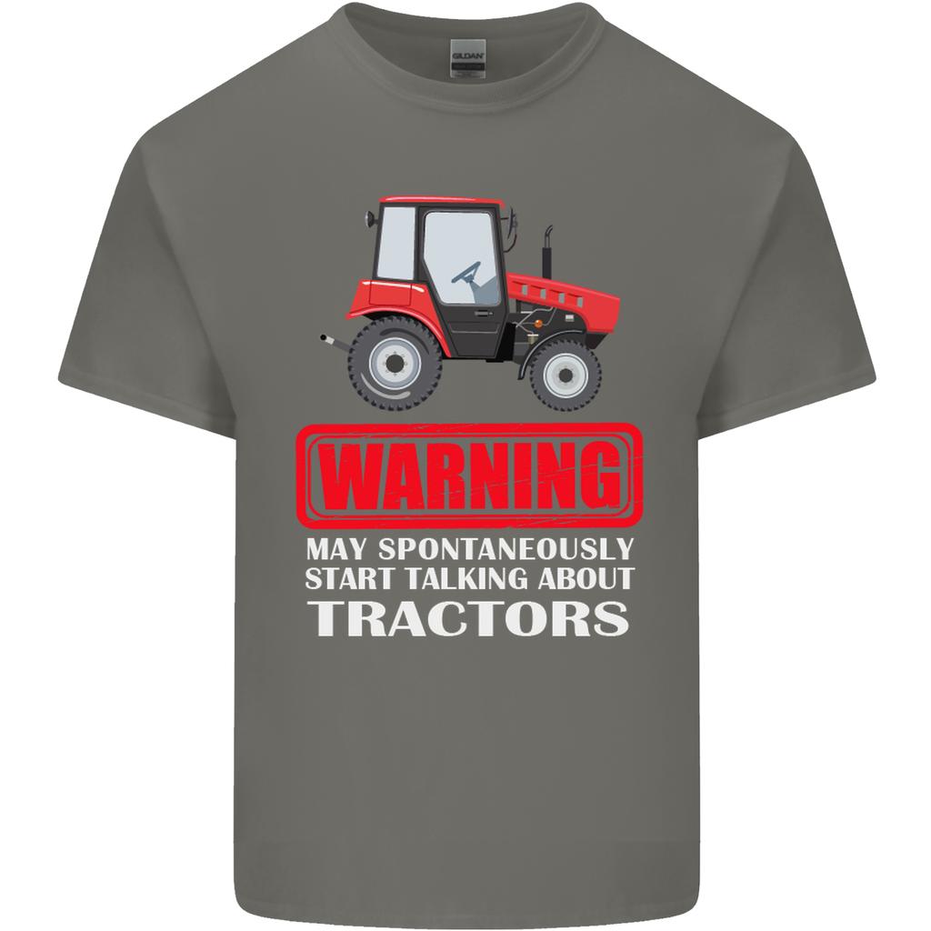 Talking About Tractors Funny Farmer Farm Unisexs Light Cotton TShirt