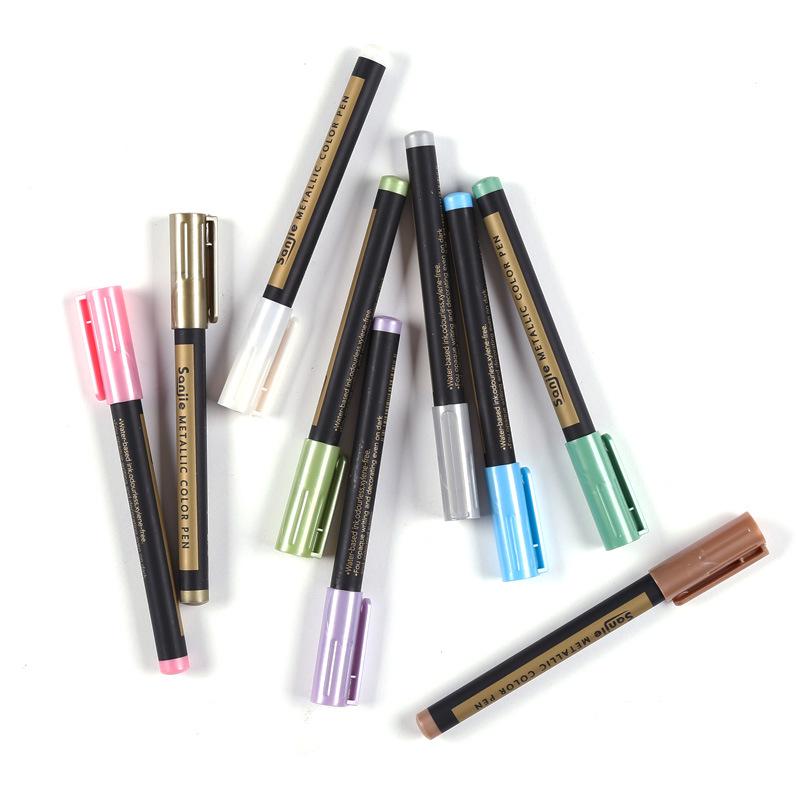 Large Tip Water-Based Metallic Paint Marker for Metal