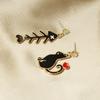 Cartoon Cute Cat Fishbone Earrings Fashion Personality Earrings Earrings Earrings