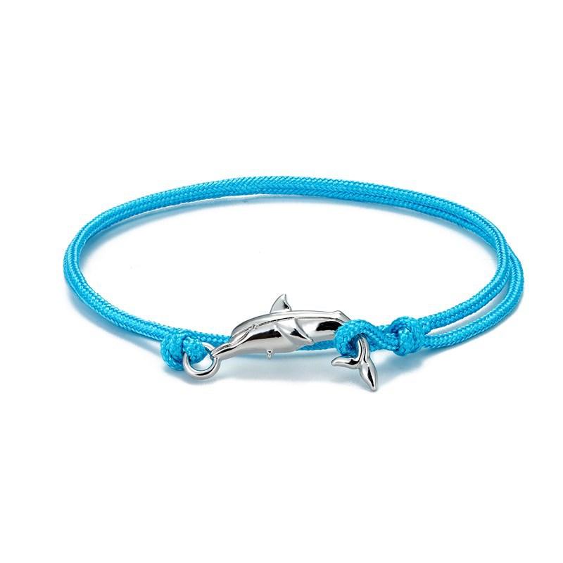 Little Fresh Dolphin Couple Bracelet Multi-Circle Adjustment Jewelry Ocean Series