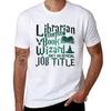 Library Wizard Tshirt Plus Size Lightweight Top