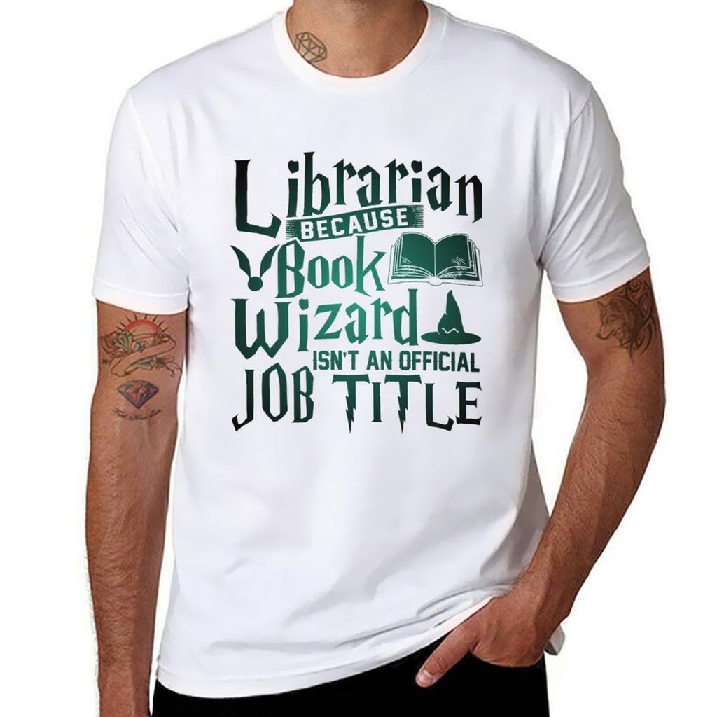 Library Wizard Tshirt Plus Size Lightweight Top