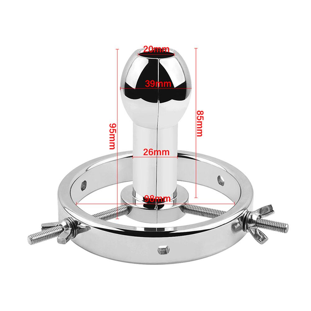 NEU Metall Verstellbarer Analplug Analer Expander Po Plugs Anus Sexspielzeug Anale Vaginal Dilator Erotische Werkzeuge Für Mann Frau