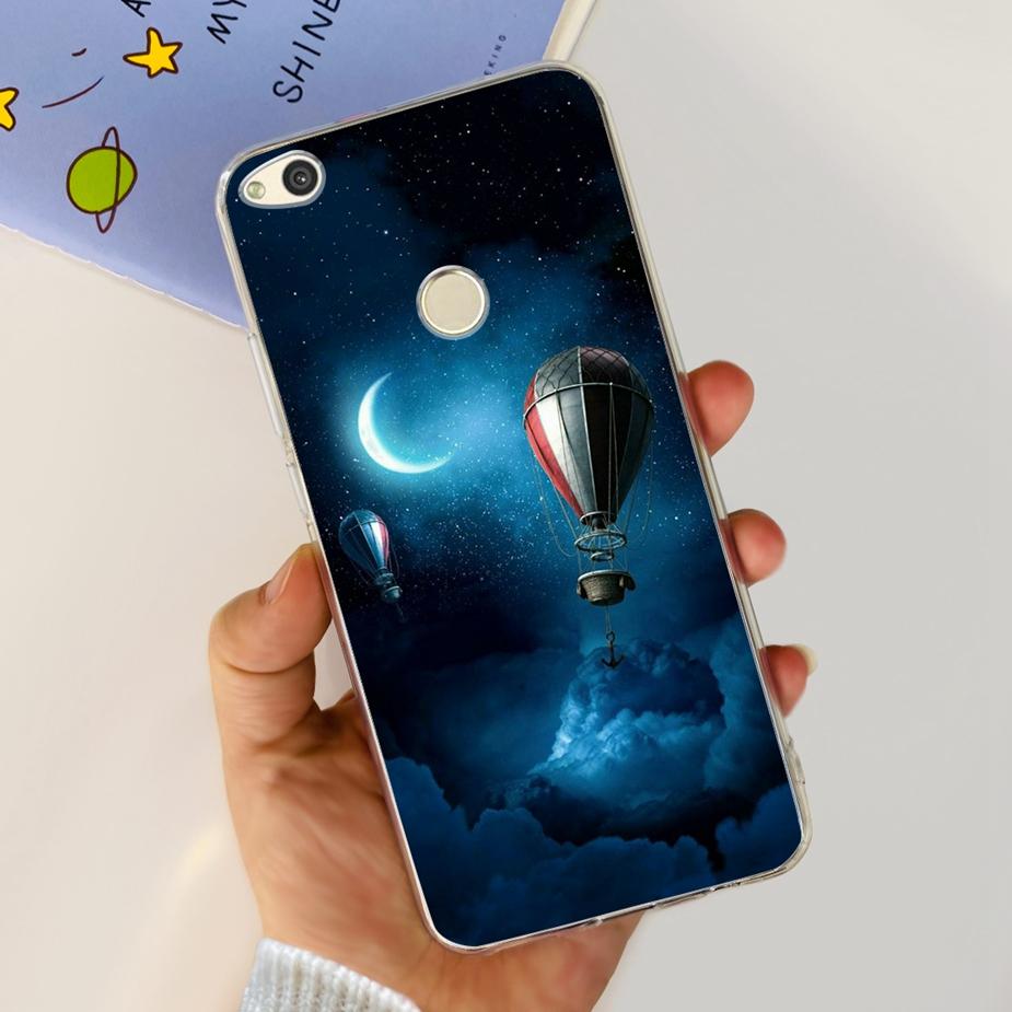 For Huawei P8 Lite 2017 Case Honor 8 Lite Popular Flowers Cartoon Cover Soft Silicone Phone Cases For Huawei P9 Lite 2017 Bumper