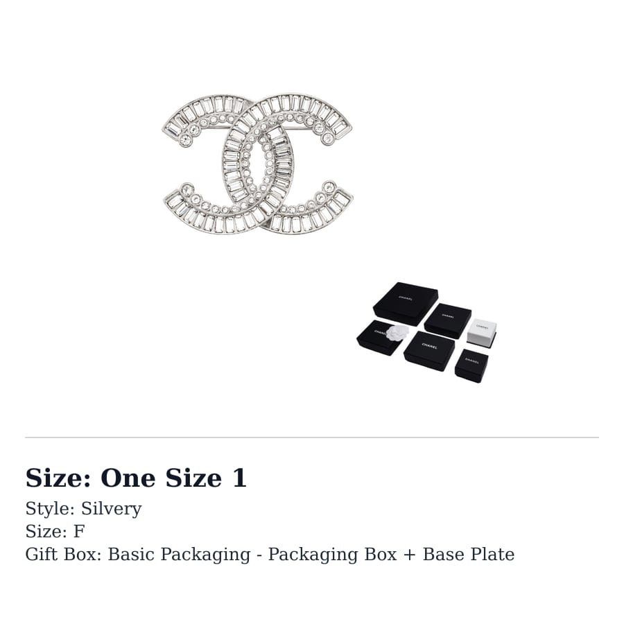 Chanel Brooches Women's ABA639-B10756-NN587