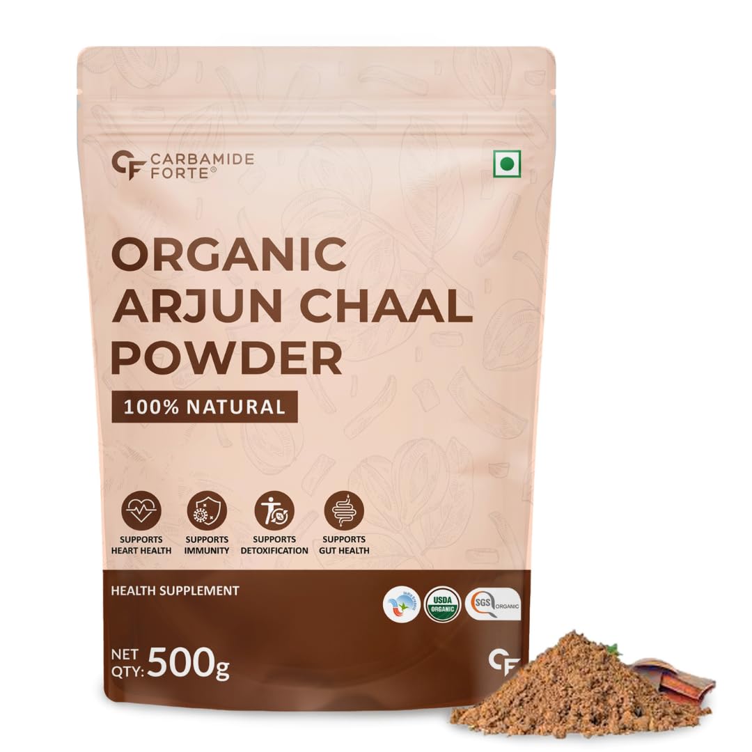 

Carbamide Forte Arjun Chaal Powder 100% Natural & Pure Herbal For Men & Women | 500gm 1.1lbs
